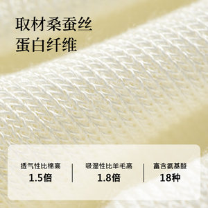 南极人桑蚕丝袜子女款夏季薄款短袜抑菌网眼透气白色冰丝短筒新款