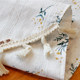 Cotton and linen small fresh table flag pastoral cover fabric bed