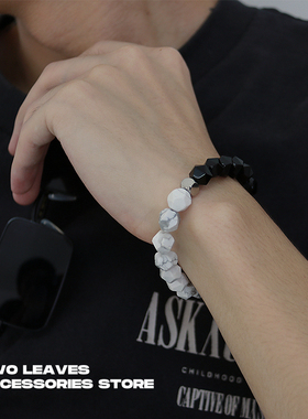 twoleaves小众切面虎眼石串珠