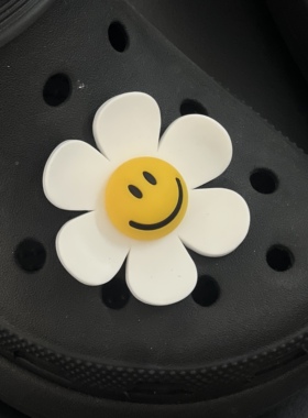 韩系INS风小熊雏菊鞋花