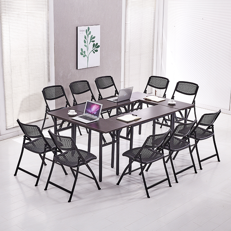 培训桌子简易折叠桌餐桌家用户外摆摊长方形办公桌会议长条电脑桌