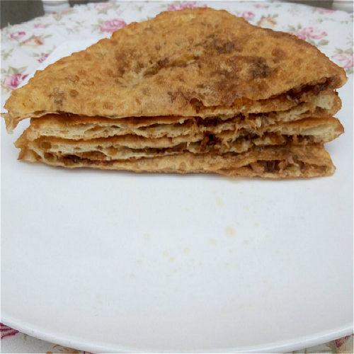 单县肉盒子菏泽粉条盒子10个山东特产面食包邮周口油炸早餐饼 - 图1