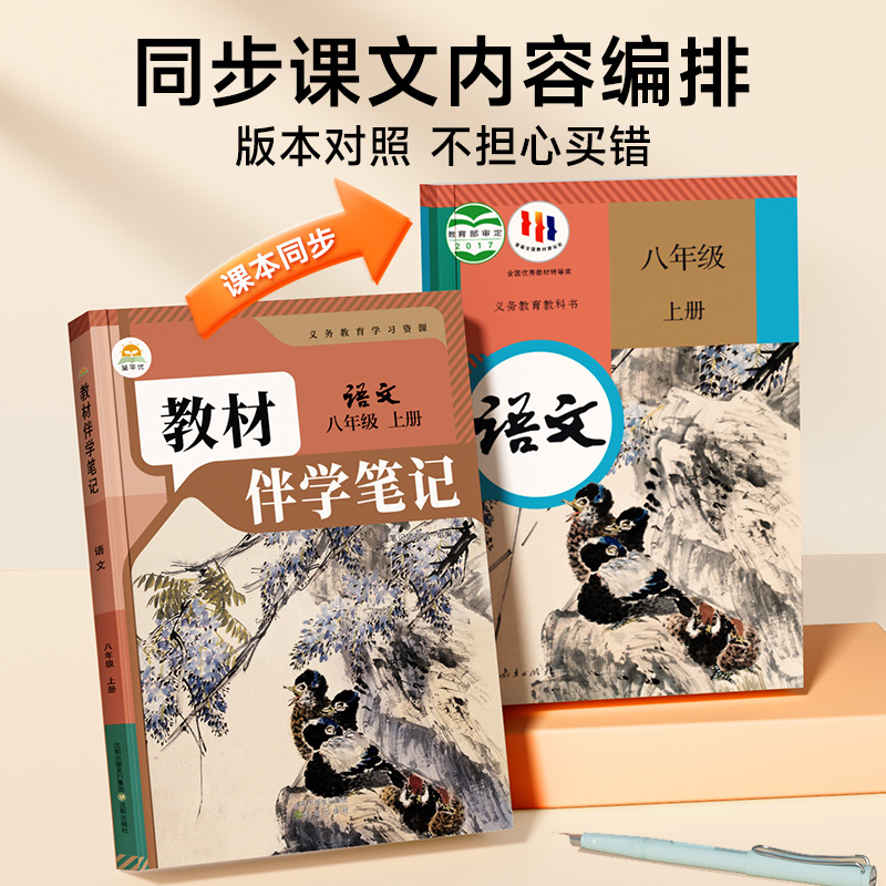 2025新版课堂笔记伴学笔记七八九年级下册书课本人教版语文数学英语物理化学中学教材初中北师大初一二三同步课本原文解读良师益友 - 图0