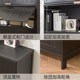 Multi-layer combination dustproof storage cabinet bookcase