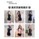 One-piece swimsuit for women in hot spring swimming pools