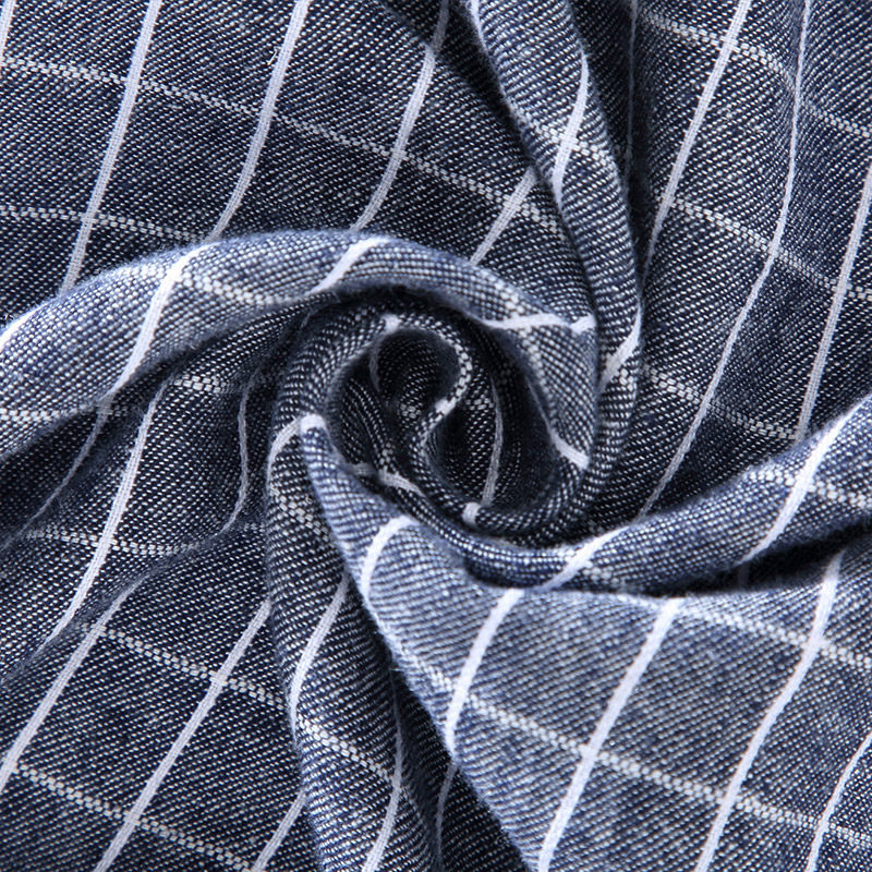 棉麻衬衫男春秋季长袖宽松上衣百搭翻领男士格子衬衣休闲外套潮流,淘宝优惠券,粉丝福利购,淘宝优惠卷