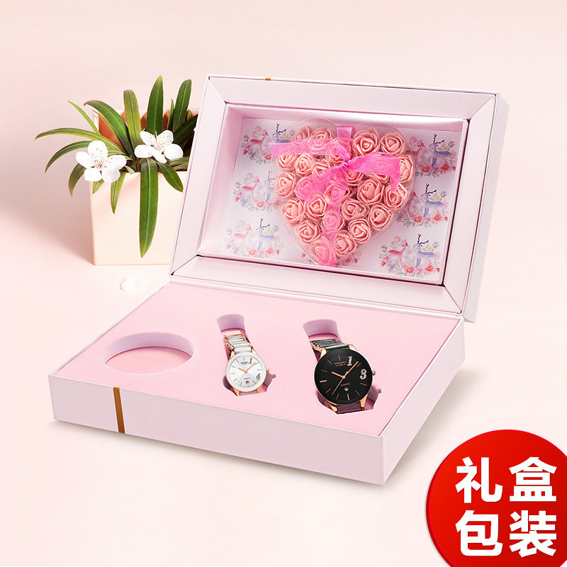 西卡丹2020新款正品1314陶瓷手表 西卡丹加麦国产腕表