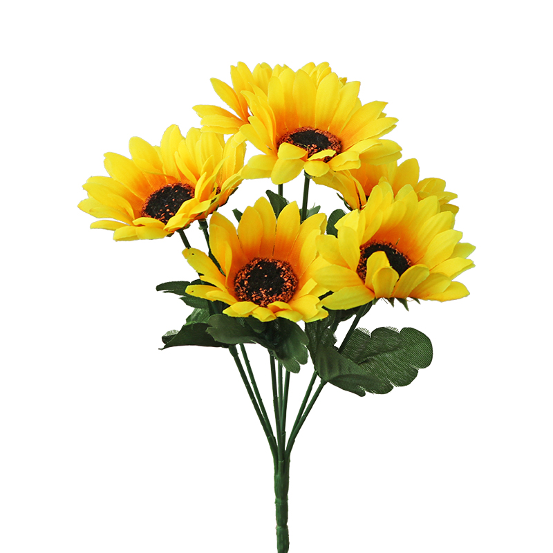 仿真花假花餐桌卧室客厅装饰品摆设花手捧创意摆件绢花塑料玫瑰花