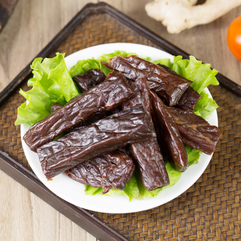 月盛斋手撕300g独立包装风干牛肉干 月盛斋牛肉类