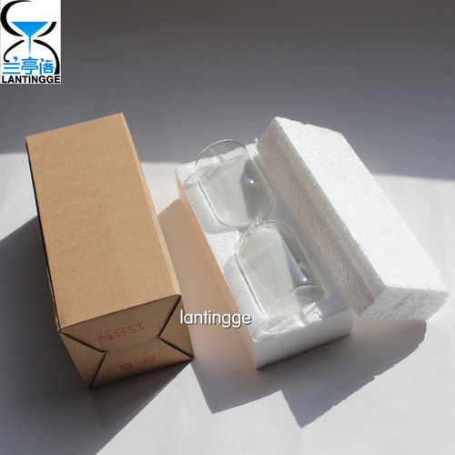 创意直筒型15分钟时间沙漏玻璃工艺品家居摆件礼品送朋友礼物新款 - 图3