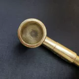 Латунный металлический мундштук из нержавеющей стали, металлическая курительная трубка, 20mm, 100 штук