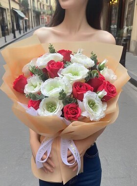 情人节七夕仿真玫瑰花香皂花生日求婚订婚摆设装饰送女友闺蜜老婆