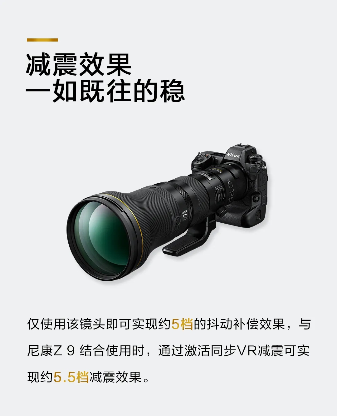 15天发货尼康长焦镜头Z 800mm f/6.3 VR S大陆行货全国联保Z863-图0