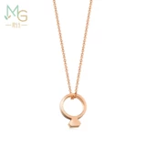 Секреты любви Чжоу Шенгшенг обещают бриллиант BB Кольцо кольцо Женское 18 -километровое подарка рукава розового золота 89056U