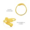 Chow Sang Sang official authentic feather gold ring gold rhyme Roman pure gold ring women's jewelry gold ornaments 89738R