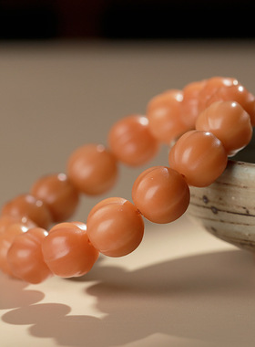 风化菩提根手串雕刻京八棱猴头土豪绕指柔手持文玩佛珠男女2026