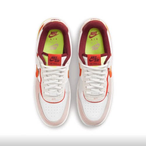 NIKE耐克Air Force 1轻便舒适耐磨百搭经典复古板鞋CU8591-600 - 图2
