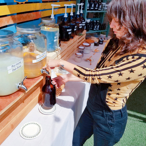GrowlerJugs避光啤酒瓶冷萃咖啡瓶咆哮者酒壶茶色美式咖啡玻璃瓶 - 图0