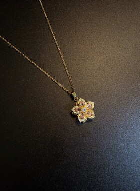 Moon Vestal NewVintage古着 Blossom Blossom可旋转项链