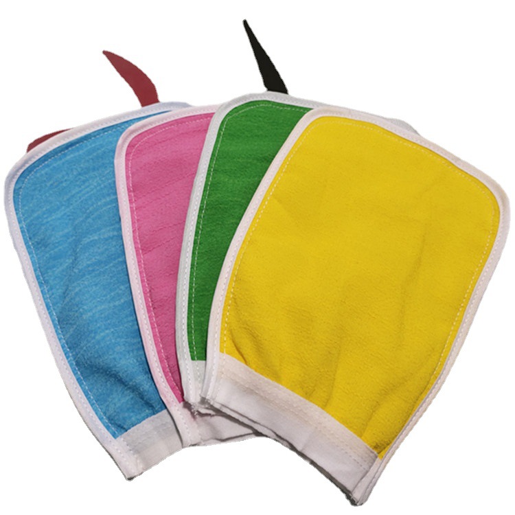 粗砂搓澡巾女洗澡巾男搓澡手套强力搓泥不疼成人搓背去灰家用沐浴 - 图0