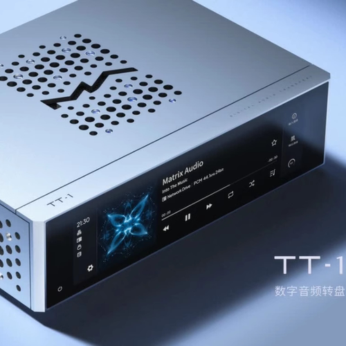 矩声/Matrix TT-1/NT-1 纯数播转盘串流网络播放器element S升级 - 图2