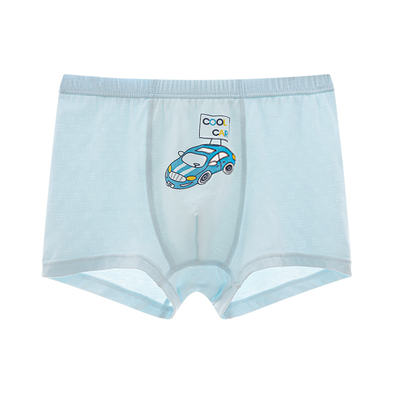 男童内裤夏季薄款透气网孔四角裤小中大童男孩短裤宝宝平角 - 图3