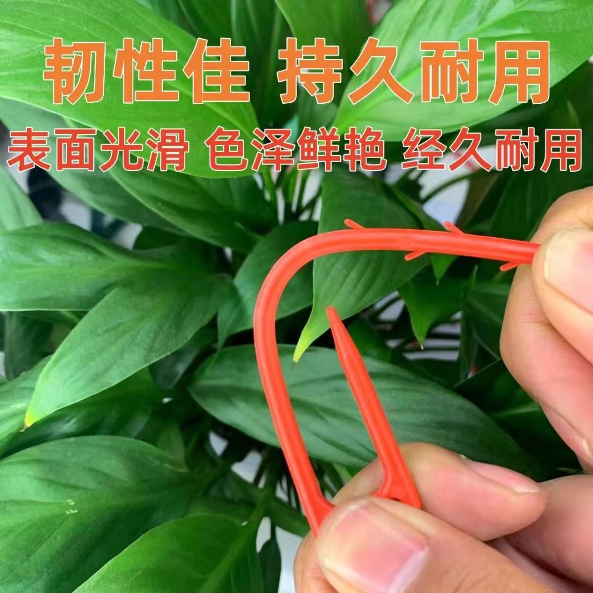 西瓜秧固定器压曼器塑料叉子西瓜藤卡子秧苗夹子固定夹紧定蔓草莓 - 图0