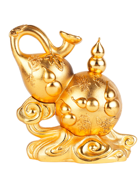 正品李居明2026马年葫芦霸摆件