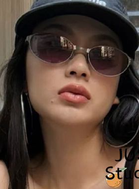 猫眼墨镜女金属2025新款高级感