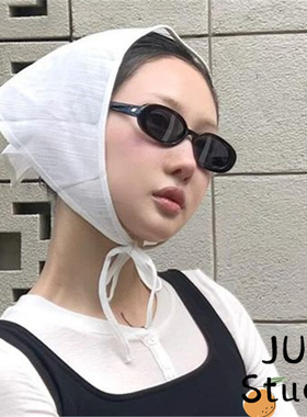 防紫外线椭圆框墨镜时髦男女