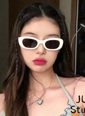 小方框猫眼墨镜2023网红