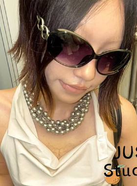 千禧风女士太阳镜中古时髦