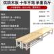 A long stool at the door, a shoe bench and a shoe cabinet that can be used to sit on