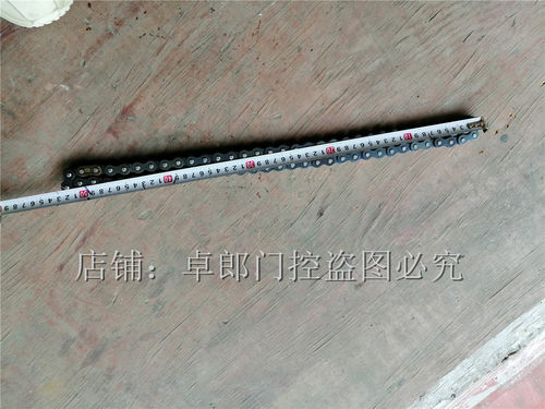 卷闸门齿轮链条600通用链条支架板拉66节边板链条卷帘门齿轮链条 - 图1