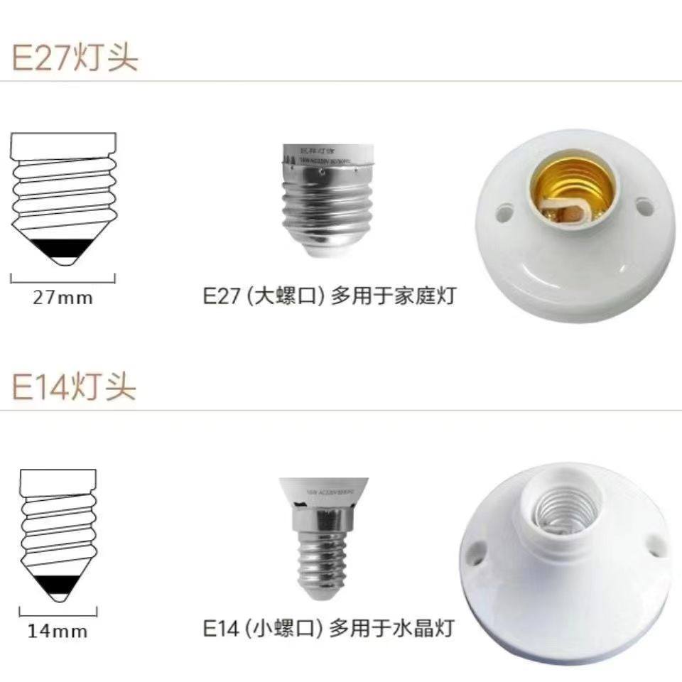 led灯泡110v螺口e27e14家用室内超亮节能灯螺纹口灯座玉米灯吊灯,淘宝优惠券,粉丝福利购,淘宝优惠卷