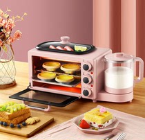 Four-in-one multifunction breakfast machine face charter sandwich machine fully automatic home small net red breakfast deity