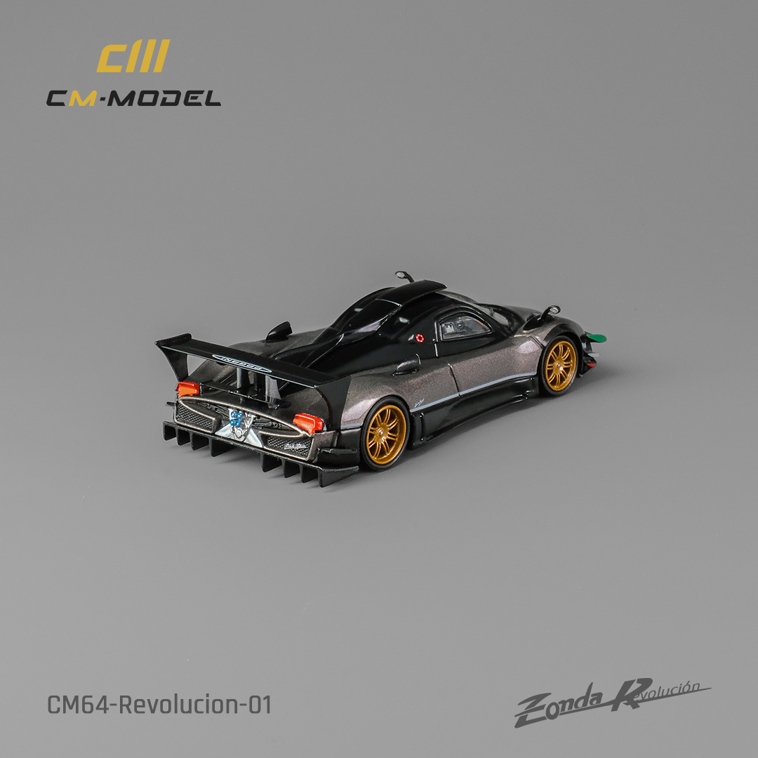 新品新品CMModel1/64合金成品汽车模型 帕加尼 Pagani Zonda Revi - 图3