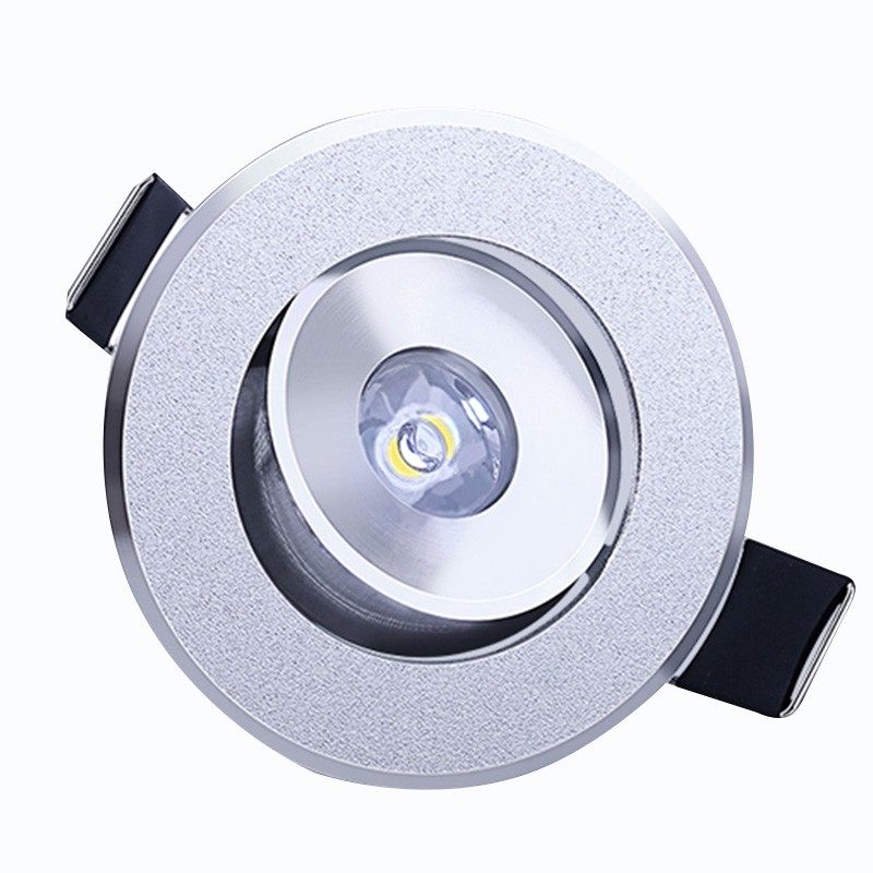 嵌入式led小射灯酒柜灯1W3W开孔5.5cm公分6厘米60 55mm可调牛眼灯_虎窝淘
