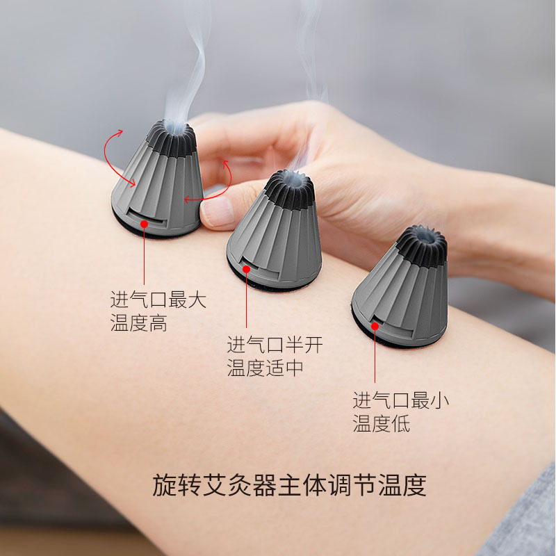 Tingri听日迷你艾灸盒随身灸家用艾柱便携悬灸贴小筒灸罐熏蒸仪_虎窝淘