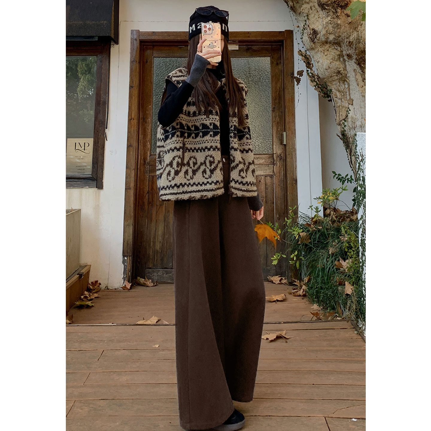 白色加绒休闲阔腿西装裤女春高级今年流行超火裤子高腰直筒长裤子,淘宝优惠券,粉丝福利购,淘宝优惠卷