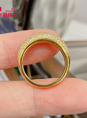 高贵时尚气质黄金豪华群镶