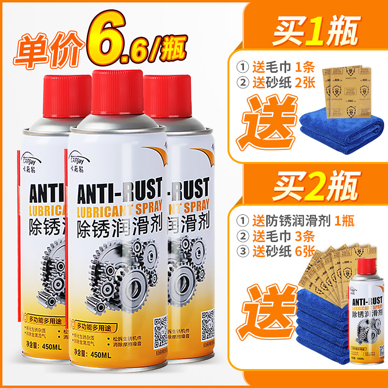 汽车除锈剂神器强力金属防锈润滑剂螺丝生锈清洗松动车门锁刹车盘,淘宝优惠券,粉丝福利购,淘宝优惠卷