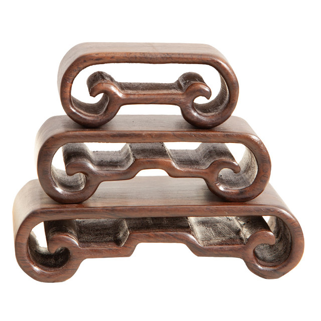 Handicraft mahogany carved Chinese solid wood bracket