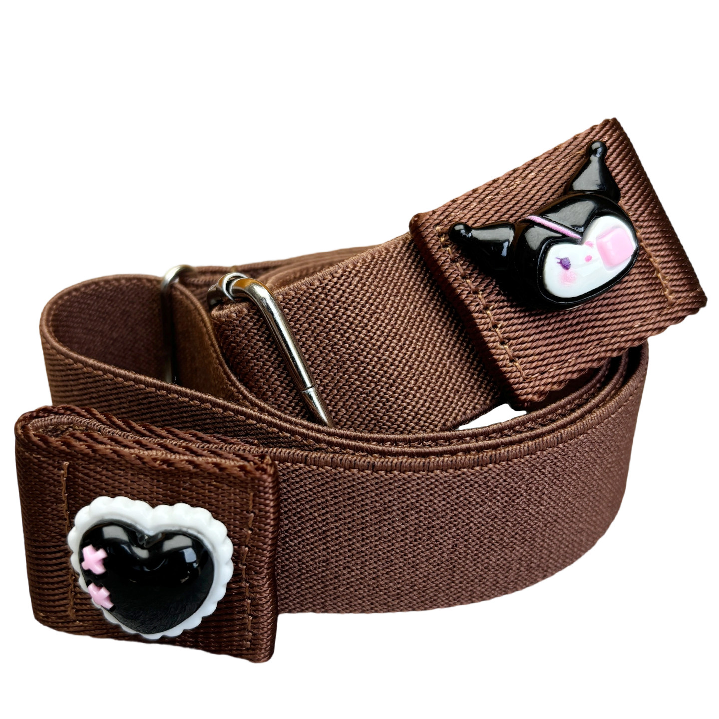 小香风酷洛咪弹力懒人女士腰带松紧牛仔裤子收腰神器隐形皮带女款