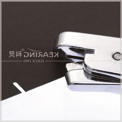 科灵45N-S整体铸造全钢缺口钳1/16*1/4英寸服装打样钳黑科技 - 图1