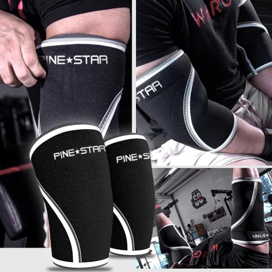 Weightlifting strength equipment training knee and elbow protection equipment