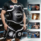 Professional practical training equipment, chest target, waist target and thigh protection