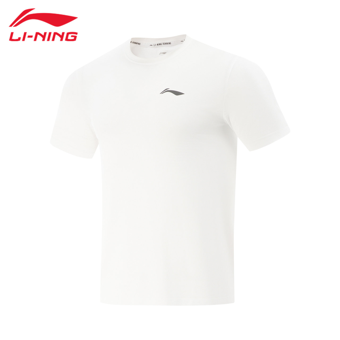 李宁短袖T恤男跑步系列透气舒适训练运动上衣百搭日常跑运动T恤,淘宝优惠券,粉丝福利购,淘宝优惠卷