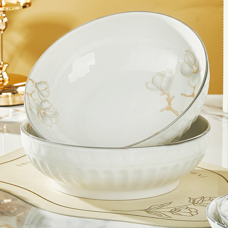 陶瓷大汤碗家用2026特大号汤盆海鲜酸菜鱼碗大盆大码餐具加厚大碗,淘宝优惠券,粉丝福利购,淘宝优惠卷