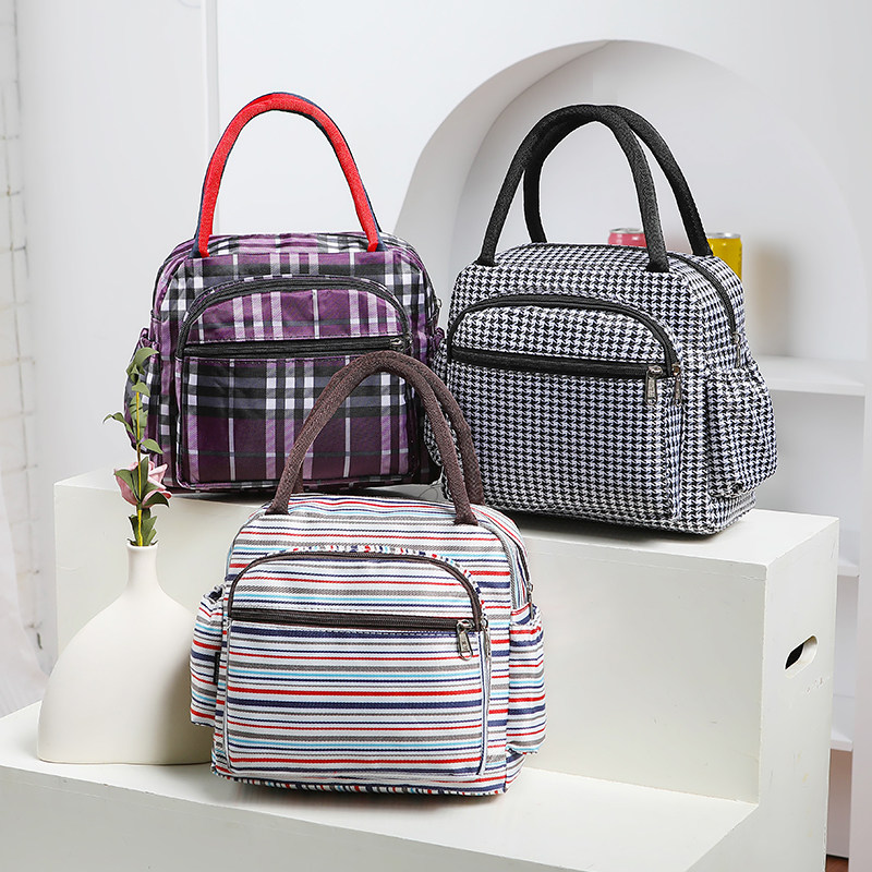 防水手提包妈妈包小布包手拎妈咪包饭盒袋便当包袋饭包女包逛街包,淘宝优惠券,粉丝福利购,淘宝优惠卷